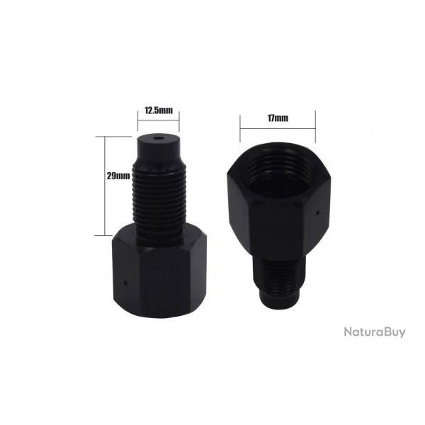 Adaptateur CO2 de capsule 88g pour Bouteille Paintball HPA