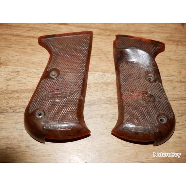 Paire de plaquettes de PP SPORT MANURHIN pr�coce (plastique translucide)