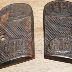 Paire de plaquettes de pistolet PRINCEPS en 6.35mm