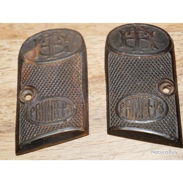 Paire de plaquettes de pistolet PRINCEPS en 6.35mm
