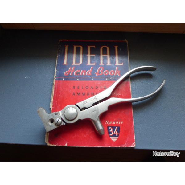 Rare moule / outil Ideal en calibre 38 SW