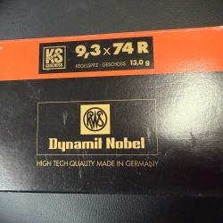 Lot RWS 9.3x74r KS