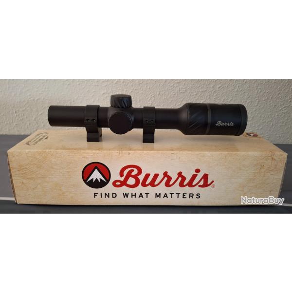 Lunette de battue  burris 1.6.24 Sans les colliers