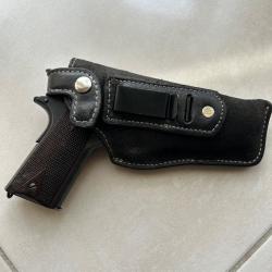 Holster colt 1911 en cuir