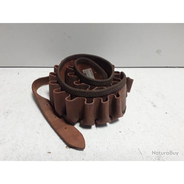 Cartouchiere cuir cal.20