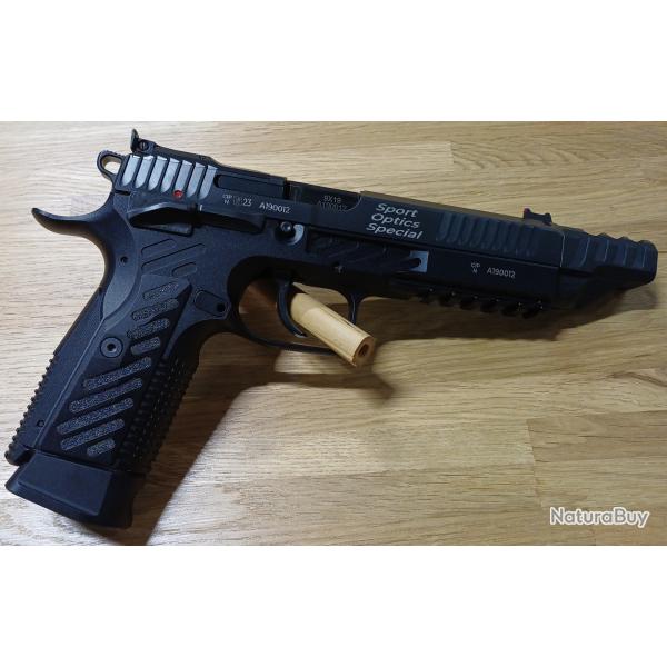 PISTOLET ARMA ZEKA AZ-P1 SPORT OPTICS SPECIAL 9X19