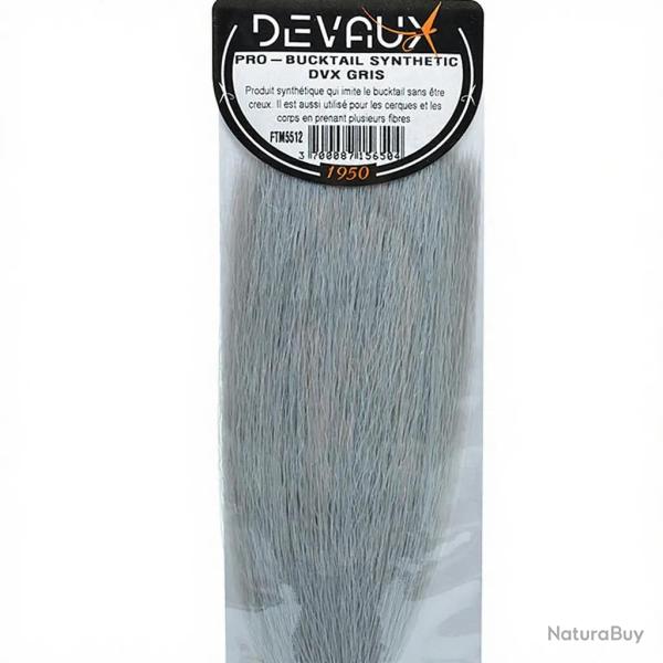 Pro bucktail synth�tique DEVAUX gris
