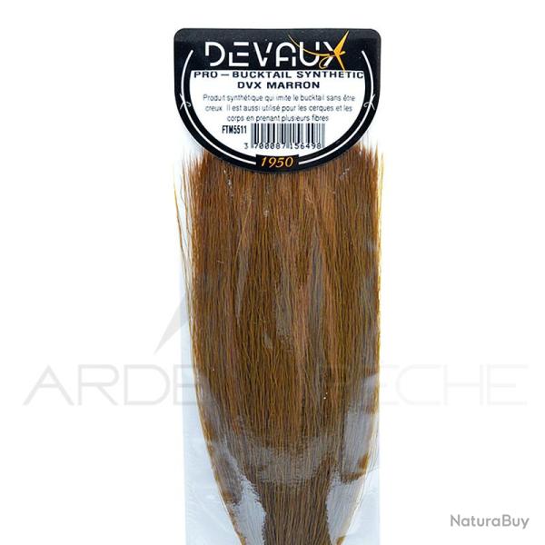 Pro bucktail synth�tique DEVAUX Marron