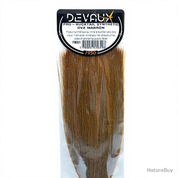 Pro bucktail synth�tique DEVAUX Marron