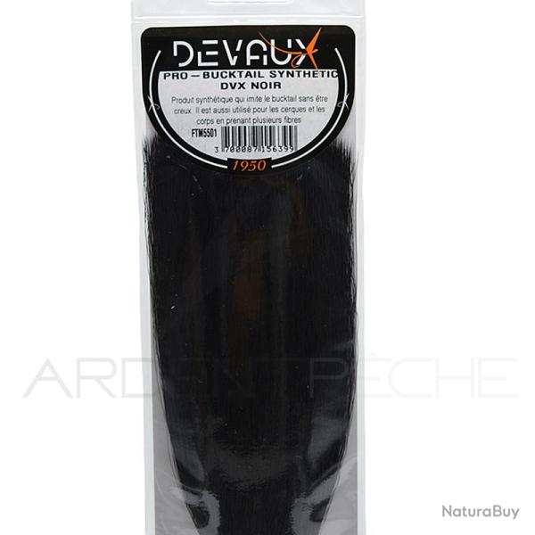 Pro bucktail synth�tique DEVAUX Noir