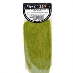 Pro bucktail synth&eacute;tique DEVAUX Olive