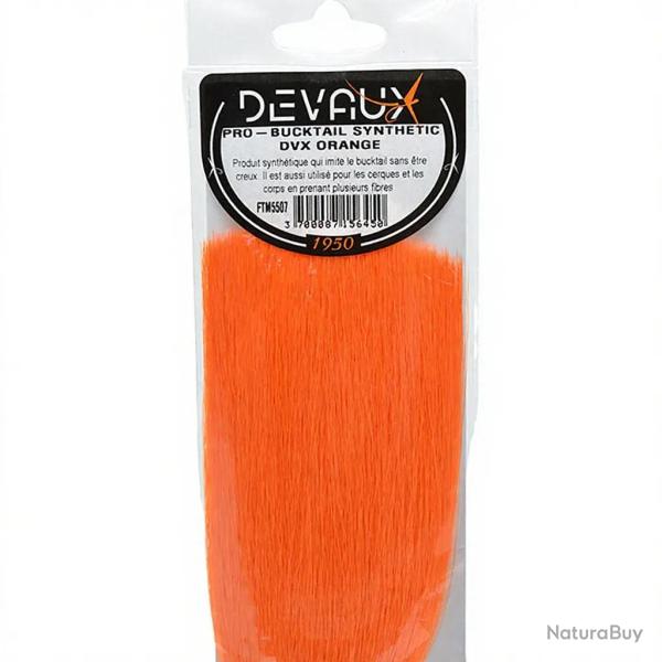 Pro bucktail synth�tique DEVAUX Orange