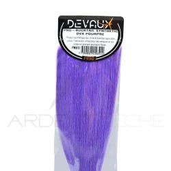 Pro bucktail synth&eacute;tique DEVAUX Pourpre