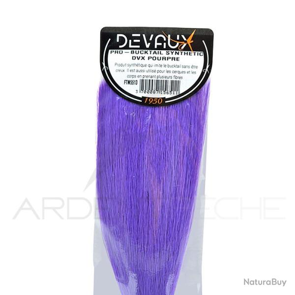 Pro bucktail synth�tique DEVAUX Pourpre