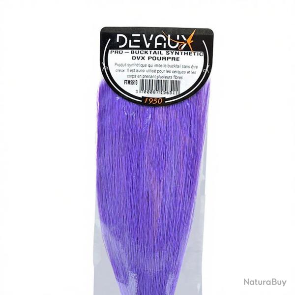 Pro bucktail synth�tique DEVAUX Pourpre