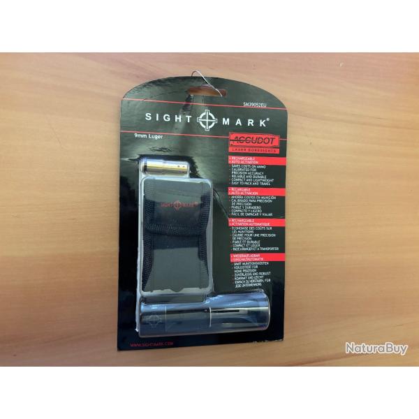 Douille de r�glage laser Sightmark Accudot 9 mm Luger - 1� sans prix de r�serve !!