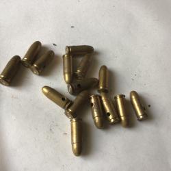 VENDU PAR LE-CUIRASSIER N&deg;24 LOT DE 15 BALLES DE CALIBRE 7,65 MM NEUTRALISEES