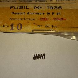 Mas 36 ressort d arretoir 10F64 NEUF vendu par poudrenoirepro