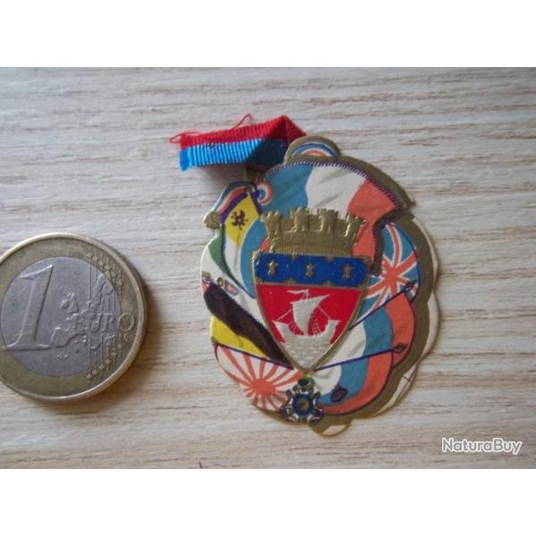 insigne journ�e Paris 14 juillet 1915 collection militaire
