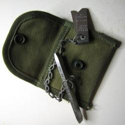 Pochette avec outils de cont&ocirc;le  pour mitrailleuse 50 BGM