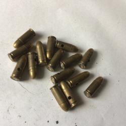 VENDU PAR LE-CUIRASSIER  N&deg;27 LOT DE 15 BALLES DE CALIBRE 7,65 MM NEUTRALISEES