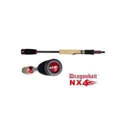 CANNE A PECHE - SPINNING - SMITH - DRAGGONBAIT NX4- MH TACTICAL - 2M30 - 7 28GR