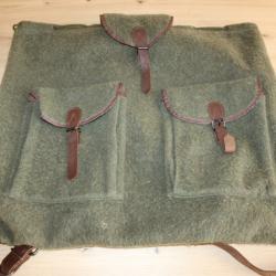 Grand sac de chasse en loden