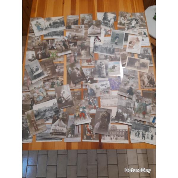 Lot 80 cartes postales ww1