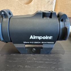 Point rouge Aimpoint Micro H2 neuf 2 MOA