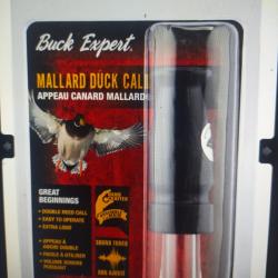 Appeau canard mallard double languette buck expert