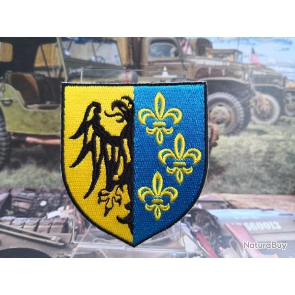 Armoirie  Aix la Chapelle Saint Empire de Charlemagne- Patch brod� � coudre ou � coller au fer
