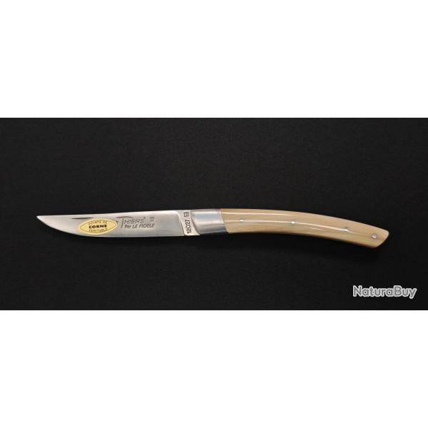 Couteau pliant Le Thiers par le Fid�le - Manche en pointe de corne v�ritable