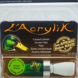 Appeau canard colvert double helen baud