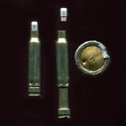 .223 Remington - tir r&eacute;duit syst&egrave;me UTM &agrave; piston captif - balle pointe creuse - tir&eacute;e et neutralis&eacute;e