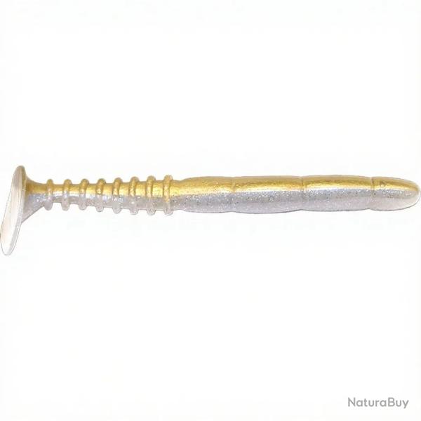 Leurre souple REINS Fat rockvibe shad 4 L15 Gold waka