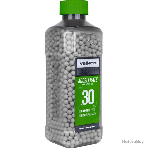 BBs - Valken ACCELERATE 0.30g-2500ct-White