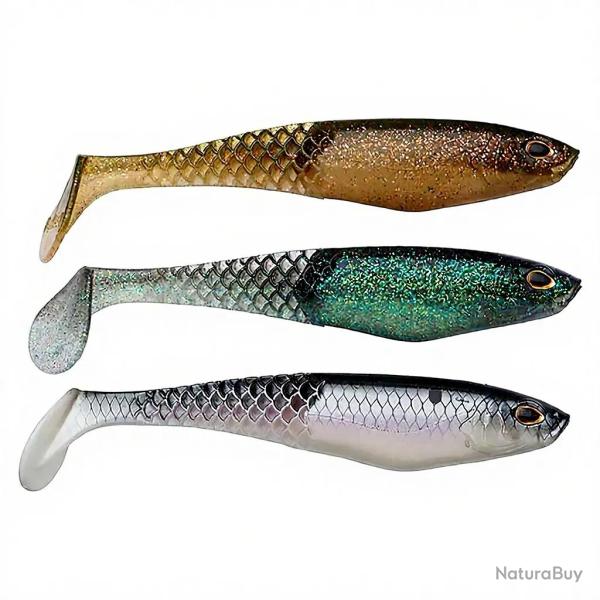 Leurre souple BERKLEY Cullshad 15cm mixpack Clearwater