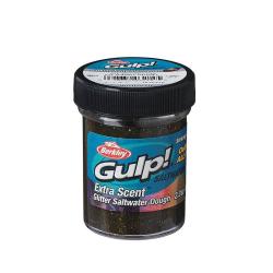 P&acirc;te BERKLEY Gulp! Dough saltwater Crust Dark brown silver glitter