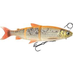 Leurre souple SAVAGE GEAR 3D line thru whitefish 17cm Golden albino