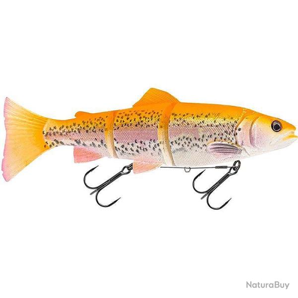 Leurre souple SAVAGE GEAR 3D line thru trout 15cm slow sinking Golden albino