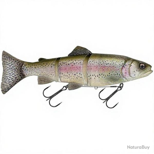 Leurre souple SAVAGE GEAR 3D line thru trout 15cm sinking Clear rainbow