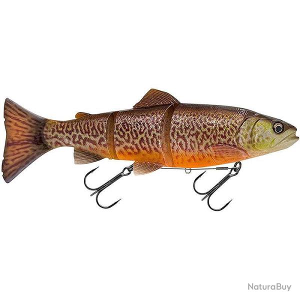 Leurre souple SAVAGE GEAR 3D line thru trout 15cm sinking Tiger trout
