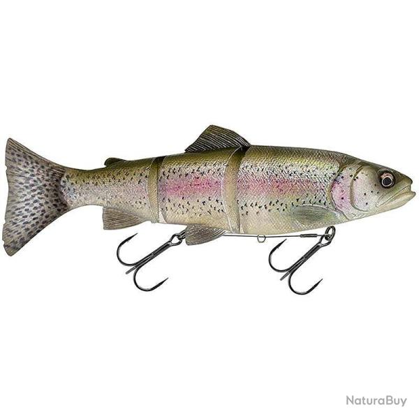 Leurre souple SAVAGE GEAR 3D line thru trout 20 sinking Clear rainbow