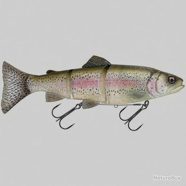 Leurre souple SAVAGE GEAR 3D line thru trout 20 sinking Clear rainbow