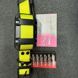 Collier CANIHUNT XTREME PU convient pour colliers GARMIN JAUNE