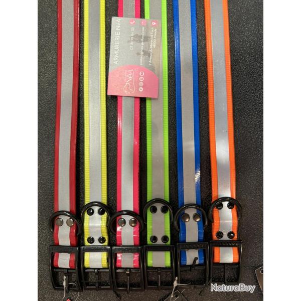 CANIHUNT XTREME PU REFLECHISSANT colliers TT15 sangle TT25 JAUNE