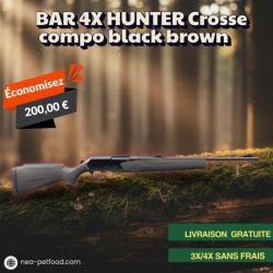 BAR 4X HUNTER Crosse compo black brown LIVRAISON OFFERTE .30.06 Sprg