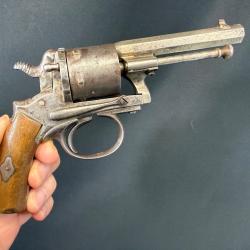 RARE REVOLVER GASSER L&Eacute;OPOLD syst&egrave;me GASSER cal.320