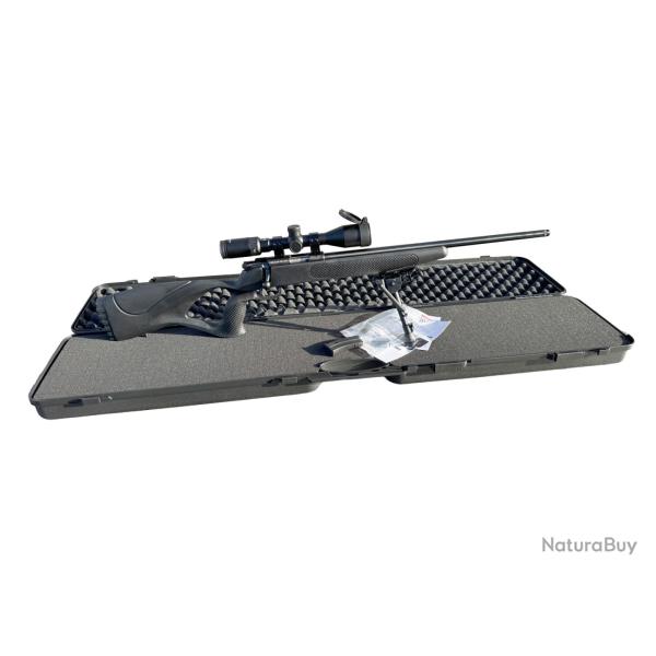 PACK NOEL Carabine 22LR 10 Coups BO MANUFACTURE Equality Maker + Lunette 3X9X40 + Bipied + Mallette