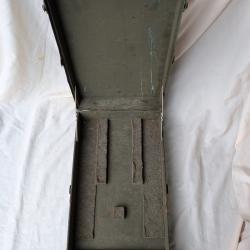 WW2/POSTWAR US CAISSE EN BOIS MILITAIRE AMERICAINE POUR KIT OXYGEN MASK & REGULATOR A IDENTIFIER